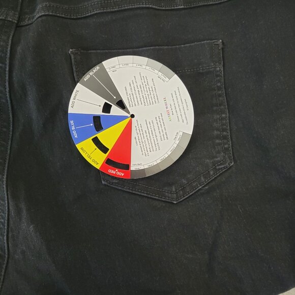 Terra Sky Womens Jeans 1X 16W 18W Plus Pull On Cropped Ankle Black Denim SL4E - Picture 9 of 9